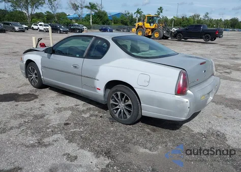 2004 Chevrolet Monte Carlo Ls из США, поврежденный, VIN 2G1WW12E849297112